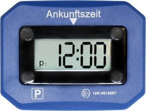 Elektronische Parkscheibe mit Zulassung – Parkuhr elektrisch