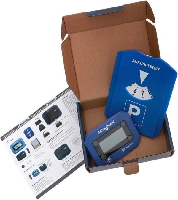 Elektronische Parkscheibe2 Elektronische Parkscheibe mit Zulassung – Parkuhr elektrisch