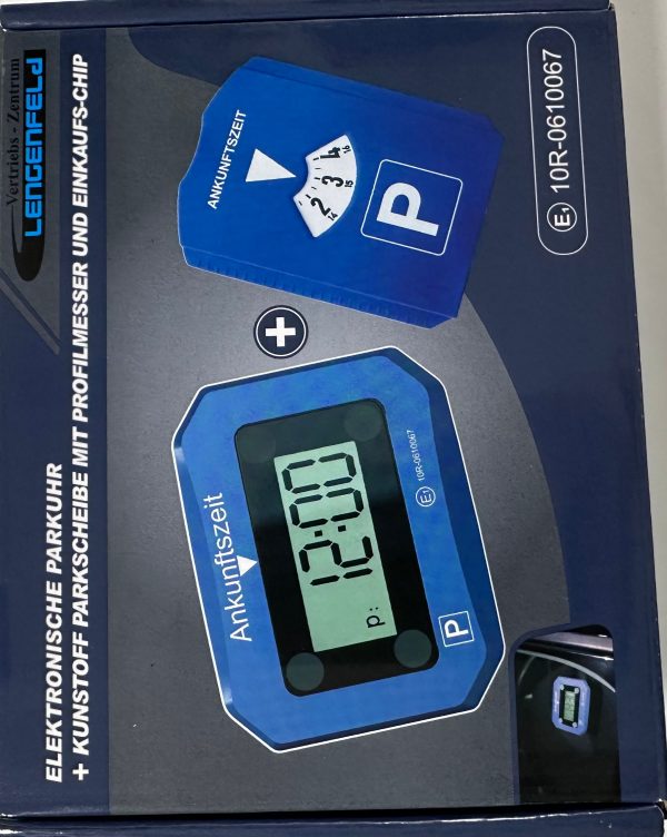 Elektronische Parkscheibe5 Elektronische Parkscheibe mit Zulassung – Parkuhr elektrisch