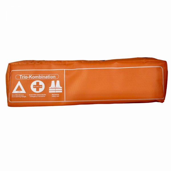 Trio-Kombitasche, Erste Hilfe Set, Sanitasche, Verbadstasche 3 in 1 Orange Trio Kombitaschen / 3 in 1 KFZ Verbandtasche DIN 13164